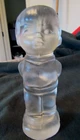 Fenton Crystal Glass Velvet Satin Boy Kissing Cousin figurine Statue 4 1/2"