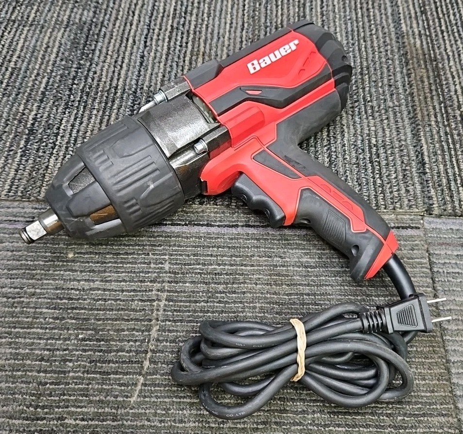 Bauer Extreme Torque Impact Wrench Bauer 1882E-B 1/2 In Extreme