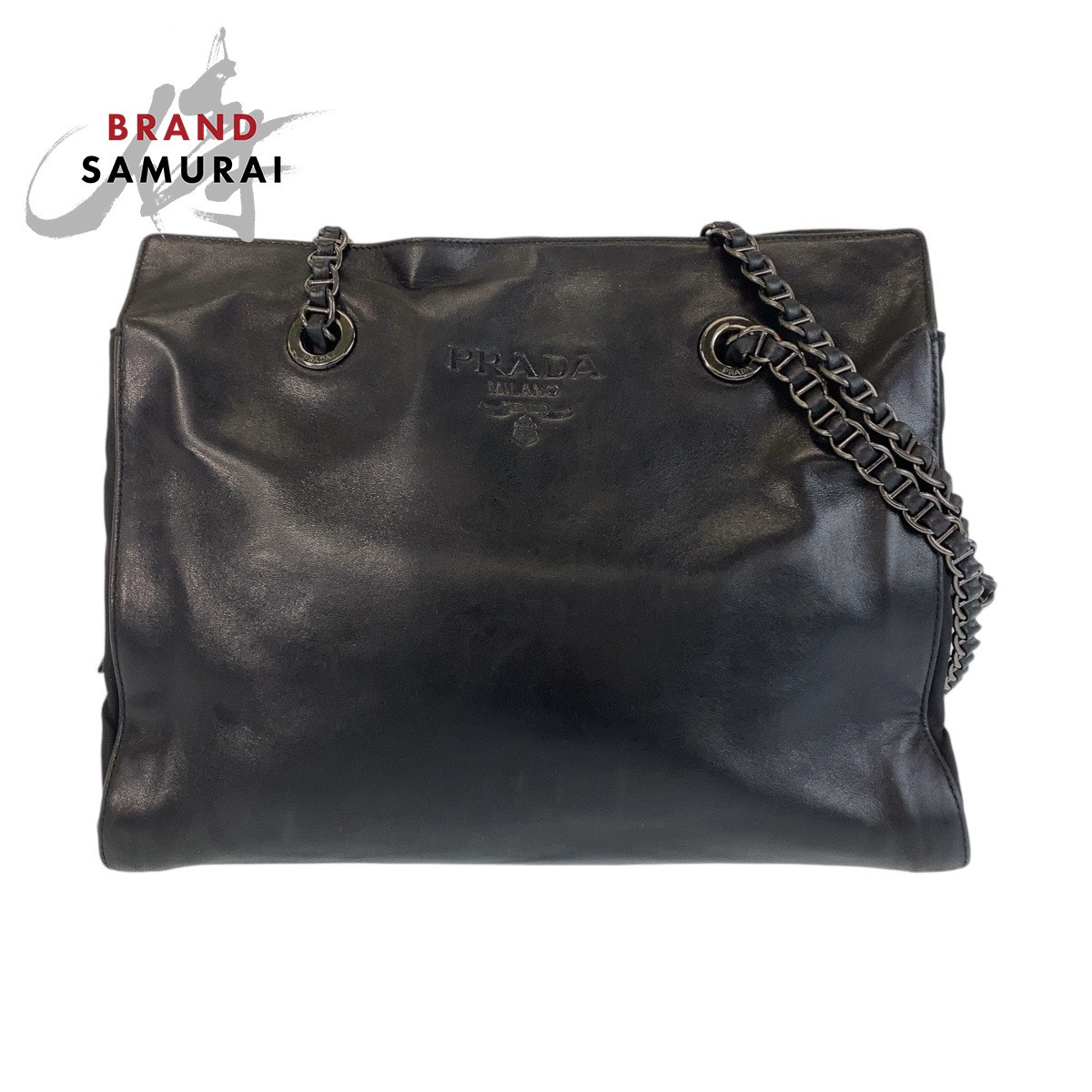 VINTAGE PRADA BAG LEATHER 