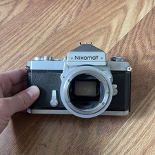 Vintage Minolta SRT-200 35mm SLR Film Camera Body Only Silver Shutter Fires