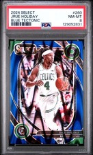 2024 PANINI SELECT BLUE TECTONIC #260 JRUE HOLIDAY 40/99 PSA 8