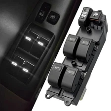 White Master Drive Window Switch  Auto Down / Up for Toyota 4Runner 2003-2009