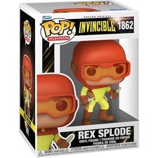 Funko Pop! Invincible : Rex Splode #1862 With Protector MINT