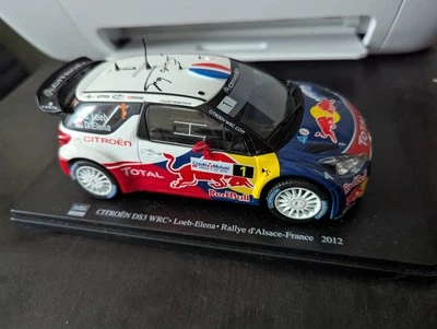 DS3 WRC Loeb Alsace 2012 Dédicacée - Photo 1/4