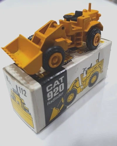 NZG Caterpillar Cat 920 Wheel Loader #112 West Germany  1:87 NIB