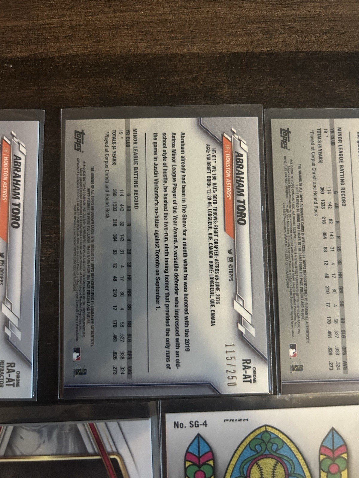 7 Card Baseball Lot - Rookie, Auto, Patch, and Numbered view 10