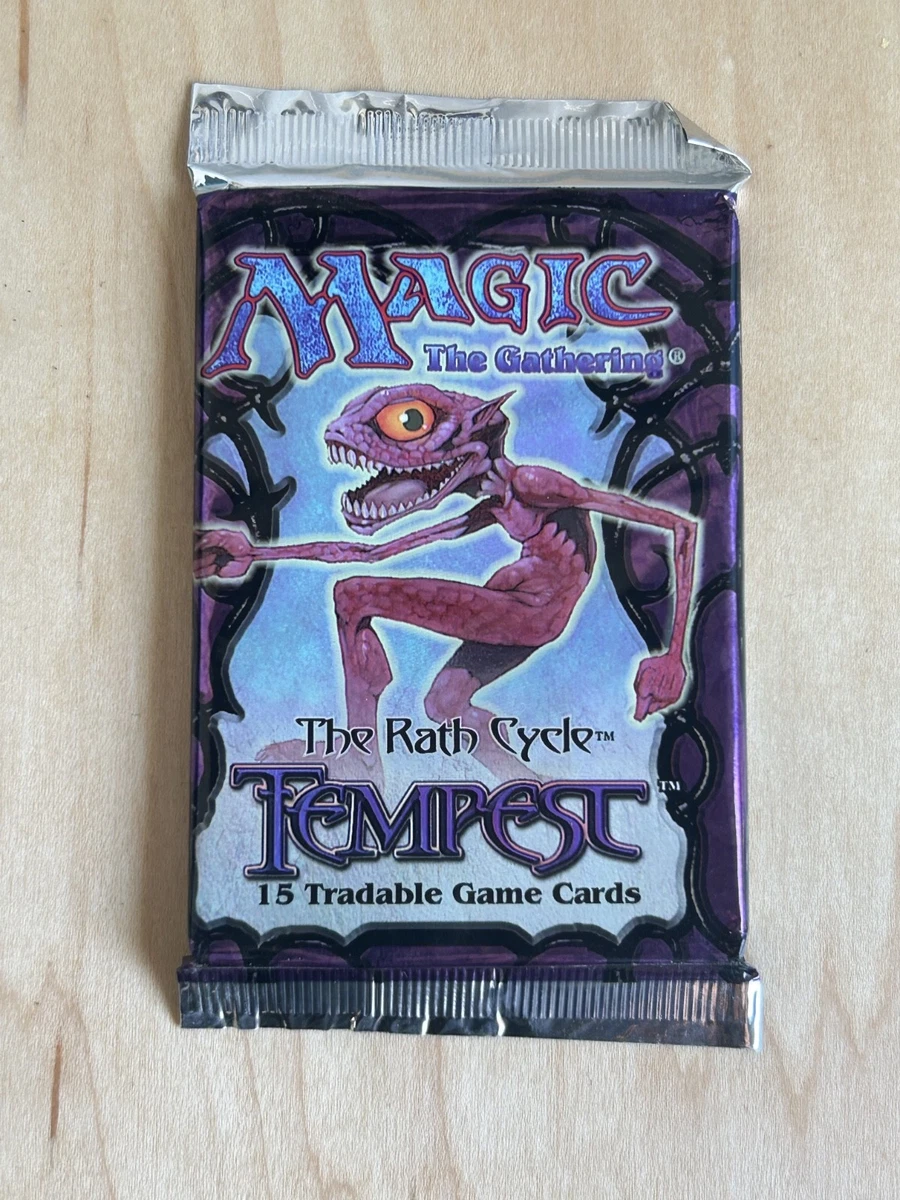 Magic: The Gathering Tempest Sealed Collectible Card Game Packs