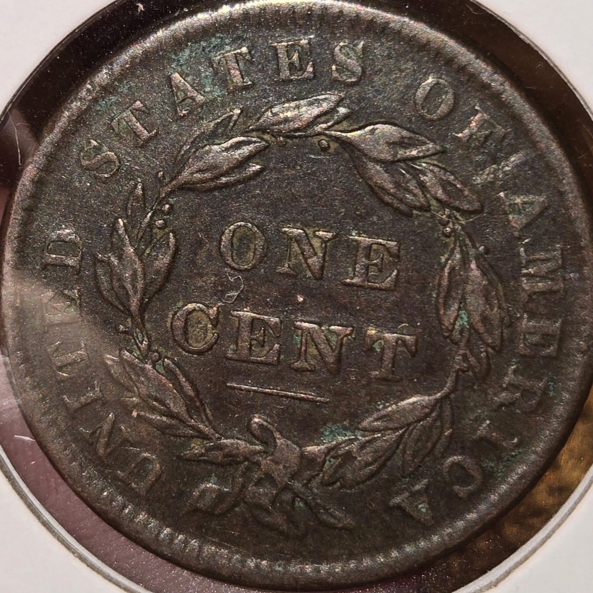1838 Large Cent Coronet Head US One Penny | eBay