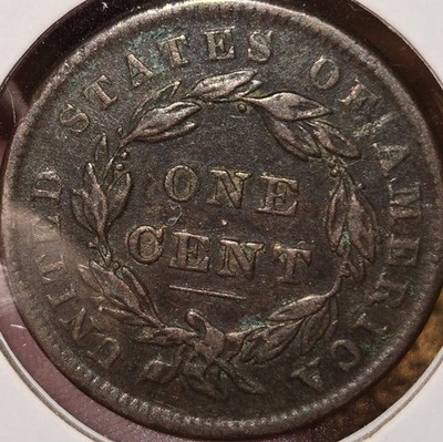 1838 Large Cent Coronet Head US One Penny | eBay