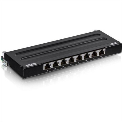 TRENDnet TC-P08C6AS Patch Panel 8-Port Cat6a geschirmt für Wandmontage