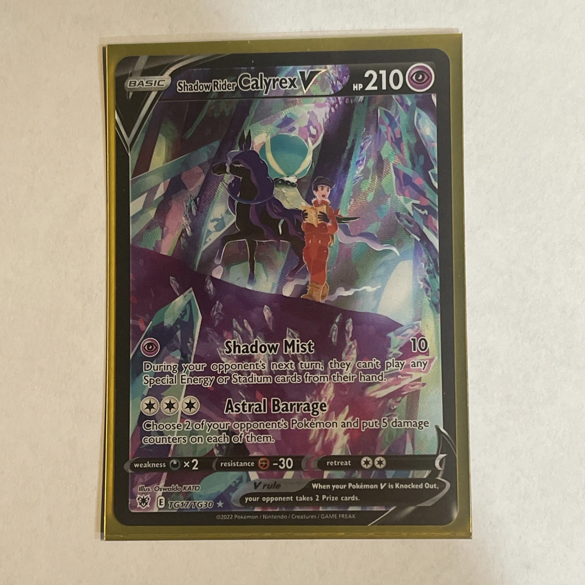 Shadow Rider Calyrex V Pokémon TCG Cards for sale | eBay