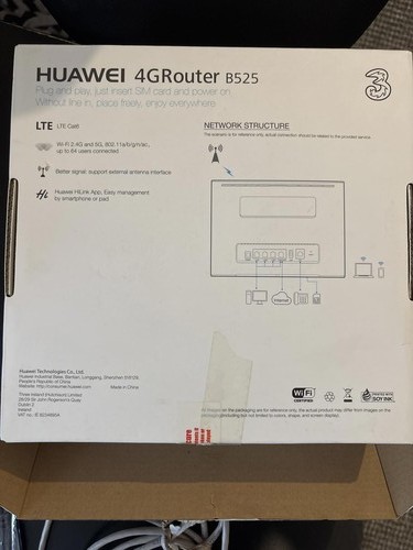 Router Huawei 4G B525 - Router LTE Wi-Fi - Plug & Play - Imagen 2 de 6