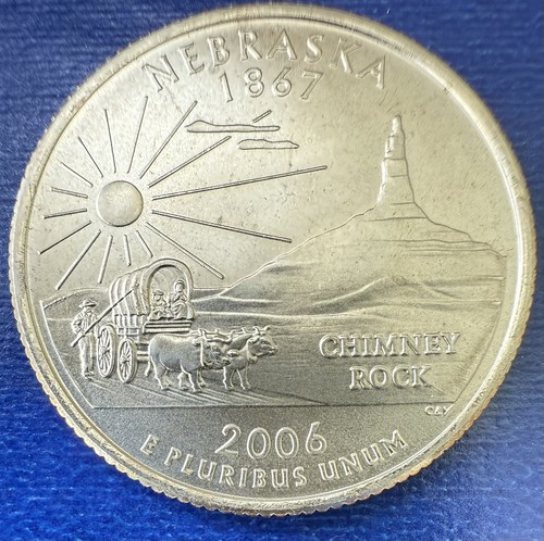 2006-P State Quarters 5 Coin Philadelphia Set GEM BU SATIN FINISH - Picture 4 of 7