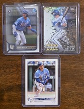 Lot of 3 – 2022 Topps Bobby Witt Jr. Rookie Cards Kansas City Royals