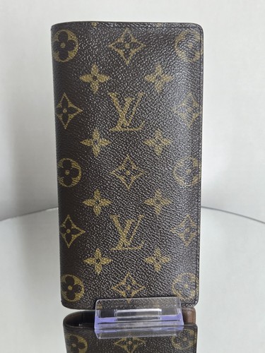 Louis Vuitton Brazza Bifold Monogram Long Wallet In Excellent Condition