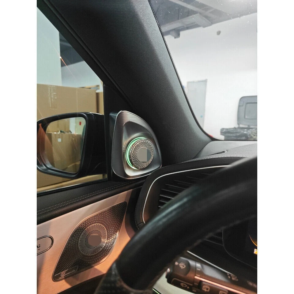 64Color Ambient Light 4D Speaker For Mercedes Benz GLS GLE W167 GLE350 2020-2024 - Image 3 of 4