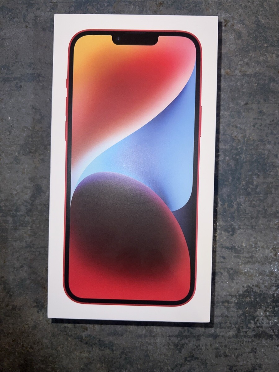 IPHONE 14 PLUS (PRODUCT) RED 128 GB VERIZON NEW IN BOX | eBay