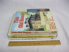 This Old House Journal Compendium Country Home French Country Book Lot of 4