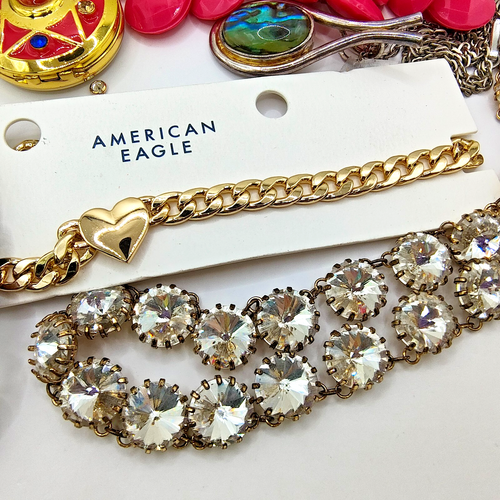 Necklace Lot of 15 Vintage-Modern Most Wearable Craft Repurpose Upcycle AS-IS - Picture 2 of 23