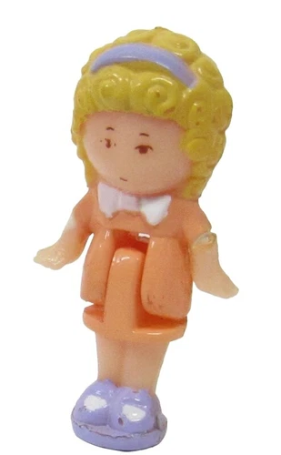 Polly Pocket Vintage Doll 1989 Polly's Sports Car Ring - Polly Bluebird Toys