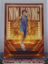 2023 Panini Hoops #14 Dereck Lively II Now Playing Mavericks Basketball