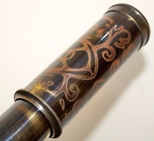 15" Nautical Brass Spyglass Dollond London Marine Old Antique Telescope Maritime