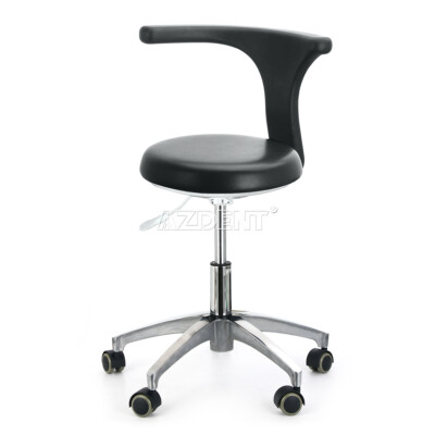 Dentist Standard Stool - Adjustable Mobile Chair With PU Leather For Doctor/Assistant (Model YKY1082100202)