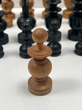 FOU BLANC à L'UNITÉ  pour Ancien Jeu d'échecs en Bois Buis Tourné Sculpté