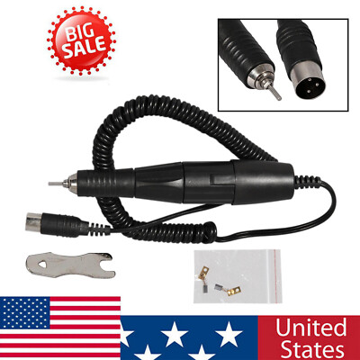 Dental Lab Electric Micromotor Polishing Handpiece Fit Marathon 35K RPM /Burs