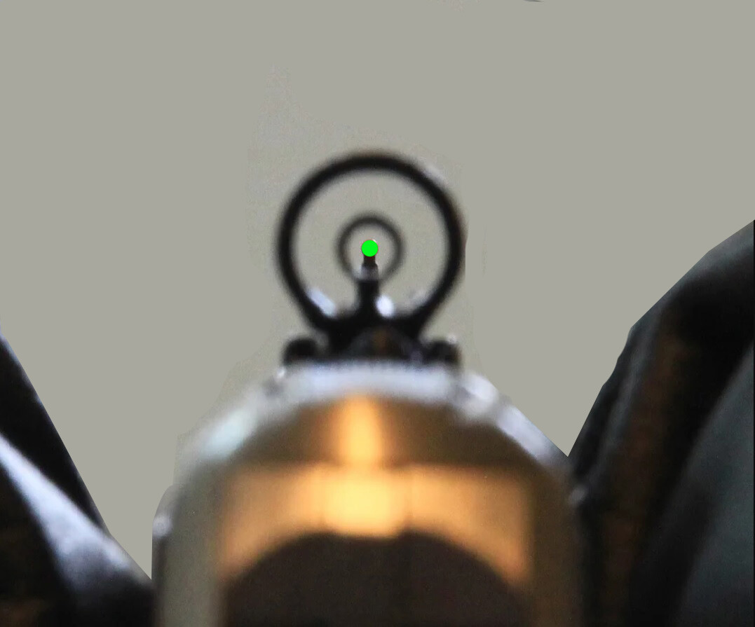 Bullseye Green Fiber Optic Sight Set fits Mossberg 464 NEW | eBay