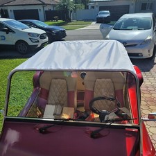 Special Dune Buggy Top White On White Bikini Top Manx Vw Special Dune Buggy Top White On White Bikini Top Manx Vw