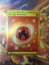Carte Pokemon Energie Feu De Base Gold 230/197 EV3 Flammes Obsidiennes FR NM