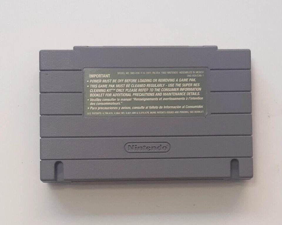 Pitfall: The Mayan Adventure (SNES, 1994) Authentic and Tested - Image 2 of 3