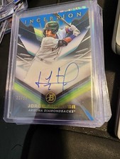 2023 Bowman Inception JORGE BARROSA Blue  Auto #’d 23/99 DIAMONDBACKS #BPA-JBA
