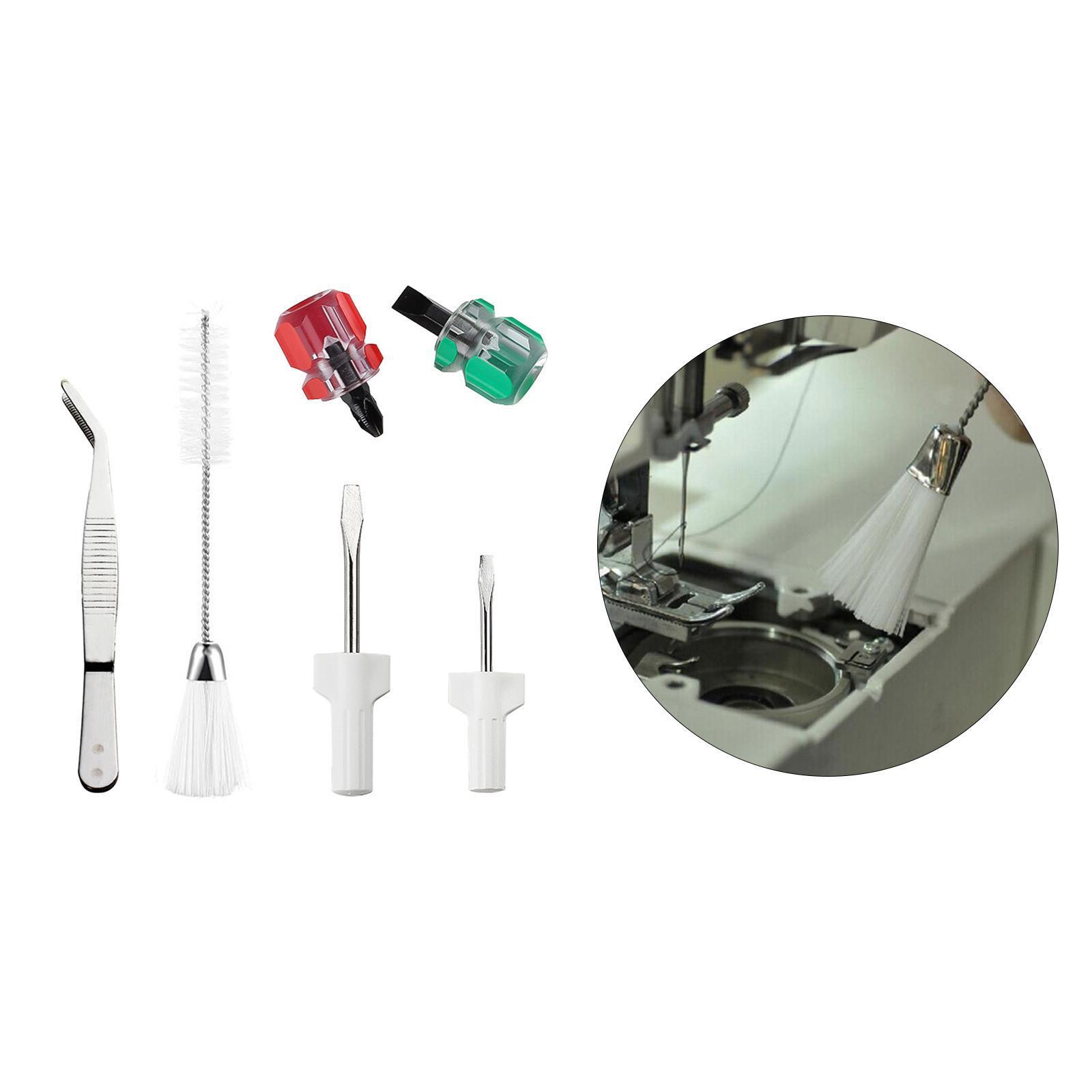 Sewing Machine Cleaning Cross Head Tweezer Repair Machine Cleaner Tools-image