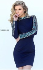 Sherri Hill 50639 Miss Priss Prom and Pageant Pearls Dress Size 2