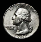 1948 Washington Quarter Choice BU+++