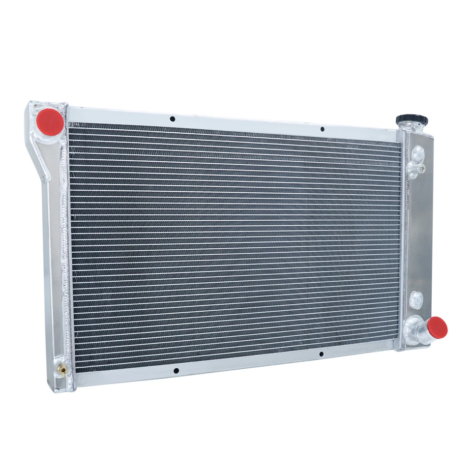 4~Row Aluminum Radiator For 1967-1972 70 Chevy C/K C10 C20 C30 K30 Pickup Truck Foto 3 de 4