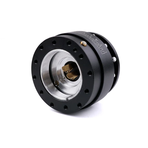 MOMO Black Carbon Fibre Steering Wheel Quick Release Hub Adapter Snap Boss Kit - Bild 8 von 9