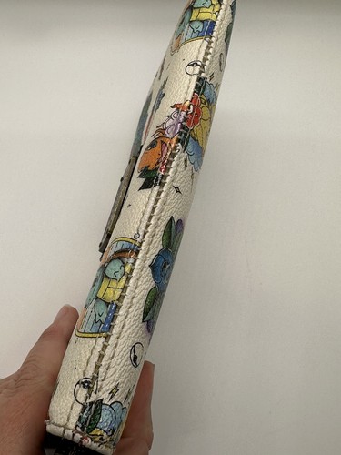 Pokemon Loungefly Tattoo Starters Large Wallet Purse Billfold Zip Around Rare - Picture 5 of 24