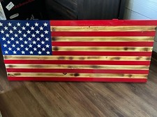 Rustic Wooden Flag