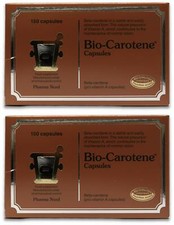 Pharma Nord Bio-Carotene 150 Capsules x2 Antioxidant Vision Skin Support