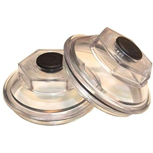 PAIR 3.5" Oil Bath Cap 2188 Trailer Axle Dexter 9K 10K 8415 430 Afr