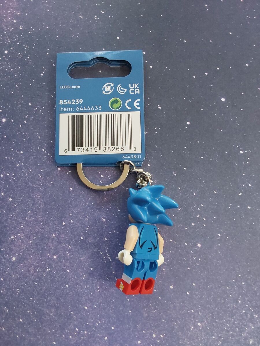 LEGO SONIC The Hedgehog KEY CHAIN KEYRING LEGO 854239