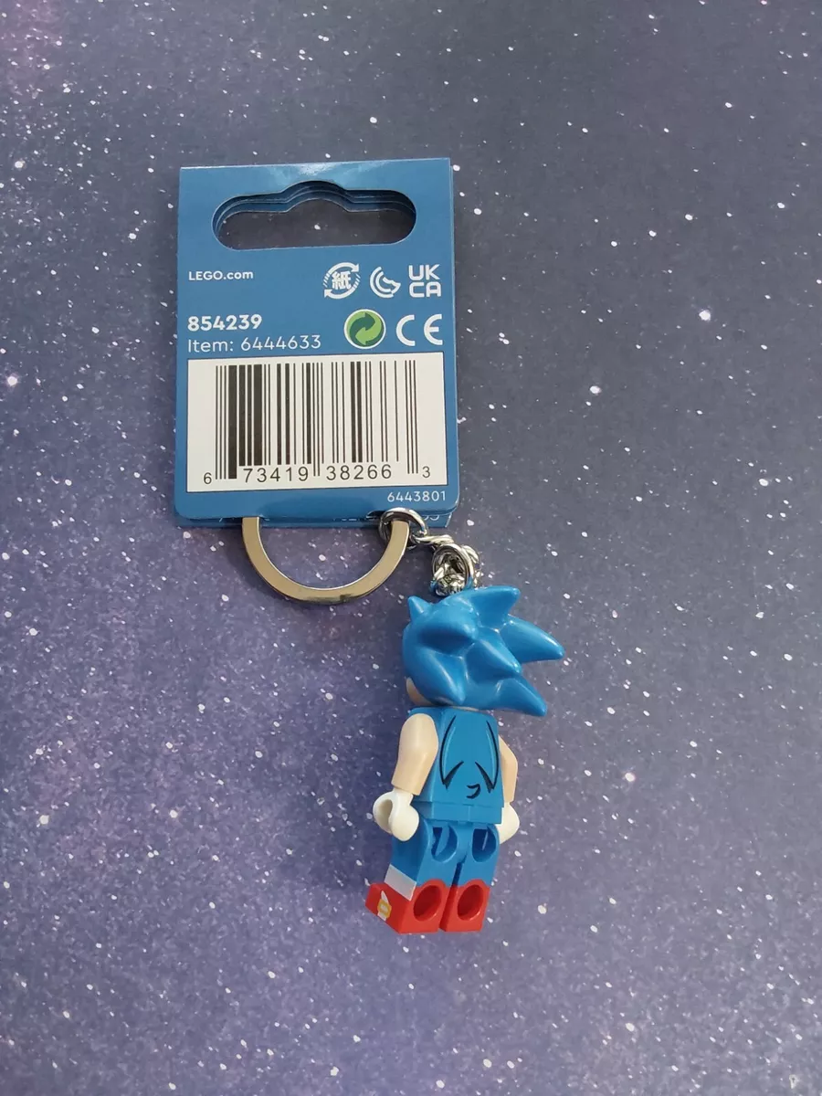 Sonic the Hedgehog™ Keyring 854239, LEGO® Sonic the Hedgehog™