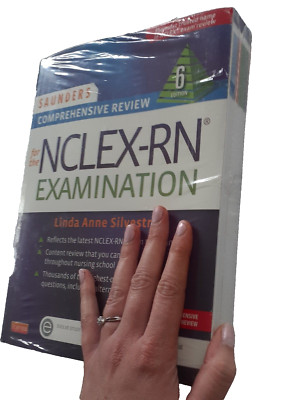 Saunders Comprehensive Review For The NCLEX- RN 6 Edition New In Plastic
