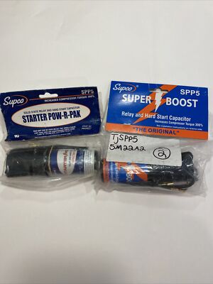 SPP5 Hard Start Super Boost HVAC Relay and Start Capacitor- 2 Pack