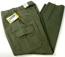 NEW 12x35 ELBECO E9619LCN WOMENS TEK3 POLY COTTON CARGO PANTS OD GREEN UNHEMMED