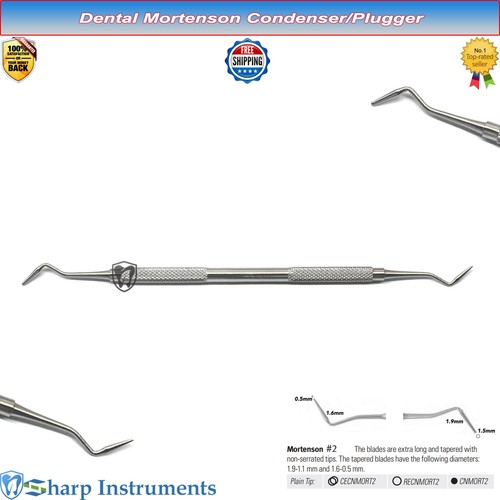Dental Mortenson Plugger, Condenser Composite Placement Contouring For Packing - 第 1/2 張圖片