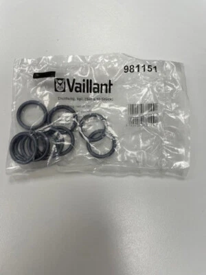 Vaillant Genuine O Ring (Pack of 10) 981151 NEW IN ORIGINAL PACKAGING - Image 1 of 3